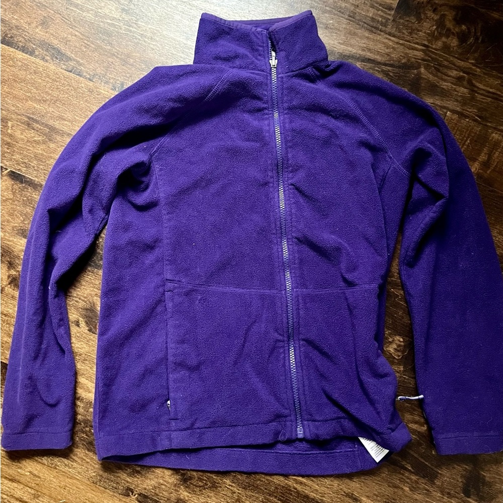 Girls Columbia Fleece Purple Size L 14/16